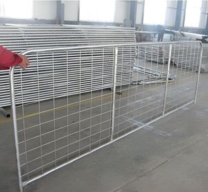 Bán Buôn Hot-Bán Xách Tay Trang Trại Sản Phẩm Lĩnh vực Cổng Kim Loại Lĩnh Trường Cổng Trang Trại Hàng Rào Cổng 1.13M H X 3M L Mạ Kẽm Trang Trại Cổng - Product Image 5