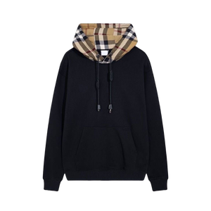 Sudadera con Capucha de Lujo 2026, 100% Algodón, Estilo Deportivo Oversize, Sudadera con Capucha Vintage Burberry para Hombre - Product Image 4