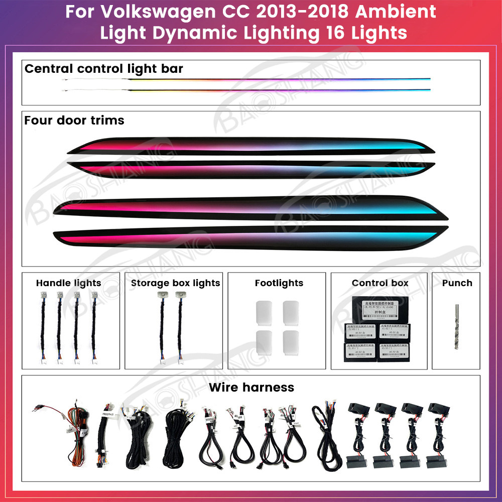 Illuminazione ambientale per auto