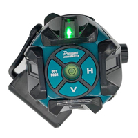 Niveau laser multi-lignes en gros, faisceau vert, outils de nivellement des carreaux, niveau laser automatique à 5 lignes