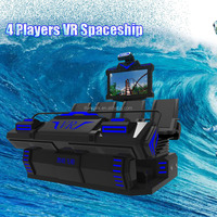 Jeux vidéo interactifs d'Imersive de réalité virtuelle du cinéma VR de sièges d'Ifunpark 4 pour le simulateur adulte de VR