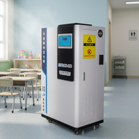 Générateur d'hypochlorite de sodium par électrochloreation industrielle pour la stérilisation des eaux usées hospitalières, certifié CE ISO