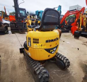 Modell Komatsu PC10MR Motor verdrängung 1,6 l Gewicht 1140kg China Mini Digger und Schnell kupplungs arm bagger - Product Image 3