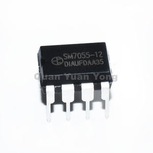 SM7055-12 7055-12 7055 DIP8 Einkanal-Analog schalter Ic <span class=keywords><strong>Logic</strong></span> Chip Integrated Circuit Electronic Components - Product Image 1