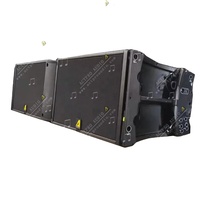 ACTPRO D6400 Double Subwoofer Néodyme 18 Pouces 6400W Audio Professionnel Extérieur Métal Étanche Noir Passif 8 Ohm
