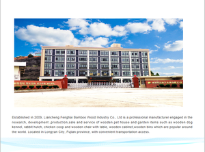 Jaula Conejera de Madera con Patrón Sólido Pequeño, Jaula para Exteriores, Patio Trasero, Correr Mascotas con Conejito, Animal, Jaula para Casa de Conejo de Madera al Aire Libre - Product Image 3