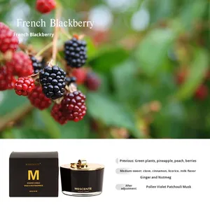 Mesente แท่งเทียนหอมอโรมาเทอราพี, ชุดฝาปิดแบบดึงระดับไฮเอนด์สั่งทำได้ตามโรงงาน - Product Image 6