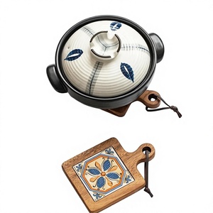 Wholesale Handmade <b>Wood</b> <b>Pot</b> Trivet for Kitchen Countertop Dining Table Hot <b>Pans</b> <b>Pots</b> <b>and</b> Serving Dishes - Product Image 1