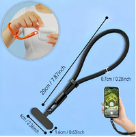 Cordon téléphonique universel, avec clip amélioré pour une fonction anti-chute et rotation à 360° °   Rotation, compatible avec toutes les coques de téléphone