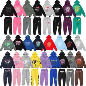 เสื้อฮู้ดลายกราฟิกใยแมงมุมที่สะดุดตา |   เสื้อฮิปฮอปสตรีทแวร์โอเวอร์ไซส์คุณภาพสูง สไตล์วายทูเค กำลังฮิต สำหรับผู้ชายและผู้หญิง - Product Image 3