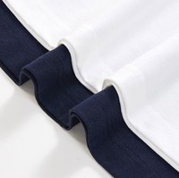 T-shirt uni surdimensionné pour homme de haute qualité en coton 240g, modèle parent-enfant, avec empiècement d'épaule, demi-manches et blocs de couleur, vente en gros