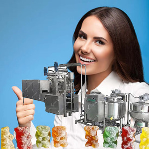 Vitamin Vegan Gummies gelatin Máy Làm tự động Gummy kẹo dây chuyền sản xuất - Product Image 6