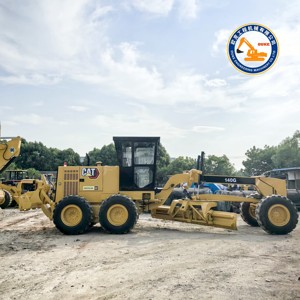 เกรดเดอร์มือสอง CAT140G คุณภาพเยี่ยม สภาพดีเยี่ยม รถเกรดเดอร์แบบเคลื่อนที่ด้วยล้อ CAT 140G มือสองในเซี่ยงไฮ้ - Product Image 4