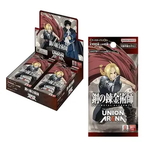 Cartes de combat BANDAIs UNION ARENA Fuurin Shounen Fullmetal Alchemist Deck Japanese UA Pack Anime <span class=keywords><strong>Collector</strong></span> Gift Paper 14Y+ - Product Image 1