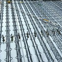 Panneaux de terrasse en métal galvanisé-Dalles de sol en treillis d'acier pour planchers d'usine d'entrepôt