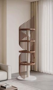 Kinghon Unique Design Luxury Multi-Level Cat Condo Cat Tree Scratching <b>Tower</b> House With Sisal Climbing Posts for Multiple Cats - Product Image 2
