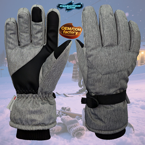 Guantes de Esquí Impermeables de Fábrica OEM para Hombre y <span class=keywords><strong>Mujer</strong></span>, 3M, para Snowboard, Esquí, Remover Nieve y Actividades al Aire Libre en Invierno, Cálidos y Cómodos - Product Image 1