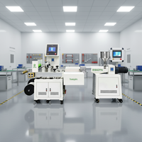 Máquina de Extrusión de Doble Tornillo para la Producción de Películas, para Empresas, Universidades y Laboratorios de Investigación - Totalmente Compatible con CPVC/LDPE/ASA/HDPE/EPS/ABS