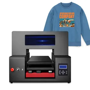 Newest mini flatbed uv inkjet printers printing machine textiles digital printing machine digital printing machine prices