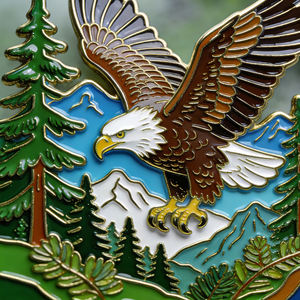 उच्च गुणवत्ता वाले पिन फैक्टरी कस्टम डिजाइन आपके अपने स्वयं के धातु नरम हार्ड एनमेल पिन लैपल पिन तितली क्लच से लैस - Product Image 2