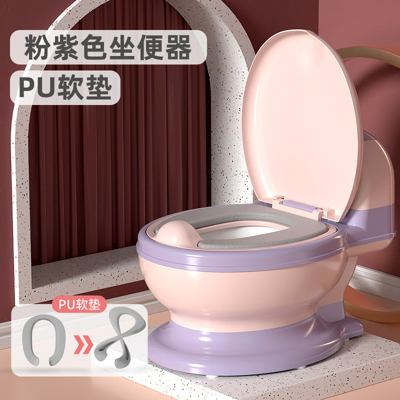 Brosse à coussinets souples en PU rose et violet