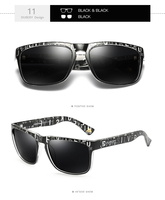 DUBERY Lunettes de soleil polarisées écologiques pour hommes, verres TAC, monture en PC, protection UV400 D730