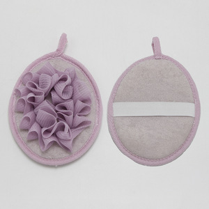 Exfoliant Pe Mesh Bain <span class=keywords><strong>Fleur</strong></span> Essuyer <span class=keywords><strong>Douche</strong></span> Frottement Outil Éponge <span class=keywords><strong>De</strong></span> Bain Doux Bain <span class=keywords><strong>Luffa</strong></span> Serviette - Product Image 5