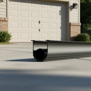 Joint d'étanchéité en caoutchouc pour porte de garage, 16 pieds, en forme de U, pour bas de porte, avec extrémités en T de 5/16 pouces et seuil étanche de 3 3/4 pouces - Product Image 2