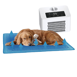 Lit pour chien électrique avec système de <span class=keywords><strong>chauffage</strong></span> et de refroidissement PTC, protection contre la surchauffe écologique, tapis rafraîchissant pour toutes les saisons, pour chats et chiens - Product Image 6