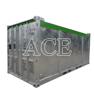 20ft 20 Foot DNV 2.7-1 Standard Open Top Hard Dry Cargo Offshore Container With BV DNV Certificate