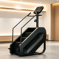 Escaladora Motorizada de Acero Lofit, Fábrica Directa, Aprobada por CE, Stepper Comercial para Cardio con Pantalla Multimétrica, para Gimnasios y Clubes de Fitness