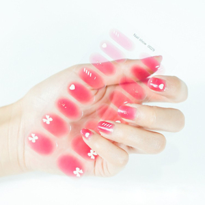 Envolturas Ecológicas 3D para Uñas, 16 Tiras Autoadhesivas, Pegatinas de Plástico Duraderas para Decoración de Manicura DIY - Product Image 5