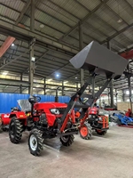 Nouveau design, tracteur multifonctionnel agricole à deux roues motrices de 35 chevaux, certifié CE, pour l'excavation de terres