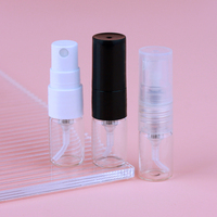 Flacon de parfum portable mini SUMEEAR 1 ml en verre transparent, rechargeable, flacon échantillon, testeur, atomiseur, flacon pulvérisateur, logo personnalisé