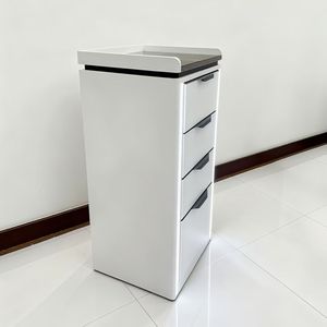 DM Professional Hair Salon <b>Storage</b> Cabinet Large Capacity <b>4</b> <b>Drawer</b> Cabinet Modern Simple Salon Tool Cabinet with LED Light Beaut - Product Image 5