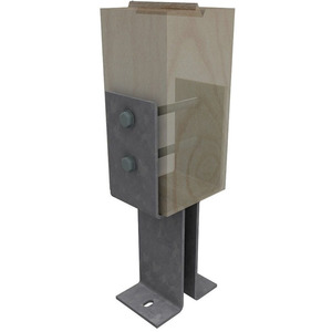 <strong>Concrete</strong> in U <strong>Post</strong> Support <strong>Bracket</strong> - Product Image 3