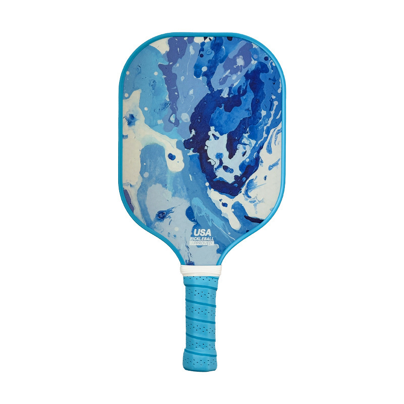 Fiberglass Pickleball Paddle Set for Adults Kids Students, Complete Court Starter Kit With Balls and Portable Carry Bag