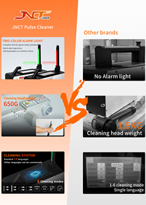 Máquina de limpieza láser de óxido y pintura, eliminación de óxido de metal móvil, 50W, 100W - Product Image 6