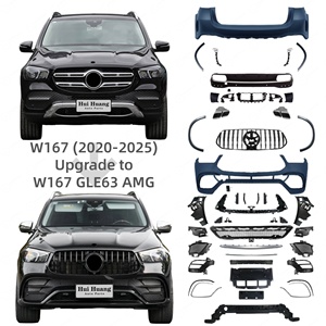 Nouveau Kit de carrosserie GLE63 AMG W167 arrivé pour <span class=keywords><strong>Mercedes</strong></span> <span class=keywords><strong>Benz</strong></span> <span class=keywords><strong>GLE</strong></span> Class 2019 2020 <span class=keywords><strong>2021</strong></span> 2022 2023 GLE350 GLE400 GLE450 Bodykit - Product Image 1