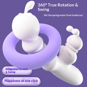 usb charger 42C heating electric power dildo vibrator <strong>2026</strong> new waterproof sex toy partner rabbit vibratorfor women - Product Image 4