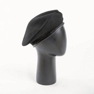 Custom Embroidery Badge Berets Solid Color <b>Plain</b> Green Beret Hat <b>Cap</b> for Men Women - Product Image 5
