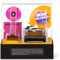 Caja Sorpresa Mini Brands Really Works Vinyl Serie 1 ZURU, Mini Tocadiscos Funcional que Reproduce Música, para Edades de 0 a 24 Meses