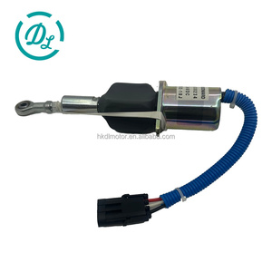 EexcavaStart Diesel Fuel Shut Solenoid 3930234 SA-4335-24 for 6CT 8.3L Engines-Durable <b>Replacement</b> Fits Excavators 6-Month - Product Image 2