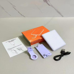 Luz LED de Clip VL-60 al por Mayor, Portátil, Recargable, 3 Colores, de Bolsillo, para Maquillaje, Transmisiones en Vivo y Cámaras de Video - Product Image 3