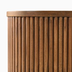 Ajunion hiện đại sang trọng Đồ nội thất phòng khách gỗ hình chữ nhật Bàn cà phê an toàn góc tròn bàn cà phê với giấu ngăn kéo - Product Image 5