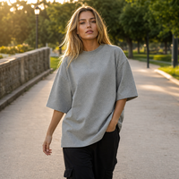 T-shirts en coton 100% délavé style vintage, vente en gros, t-shirts vierges délavés à l'acide, style rétro, logo personnalisé, streetwear