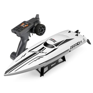 Grand bateau rapide UDIRC UDI005 RC sans balais 50 km/h bateau de course à grande vitesse bateau à réaction télécommandé bateaux jouet hélice coque TFL <span class=keywords><strong>volantex</strong></span> - Product Image 5