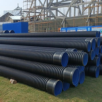 Fabricant de tuyaux à double paroi en HDPE pour le drainage des eaux usées, la récupération des eaux de pluie, la protection des câbles et les projets d'ingénierie civile