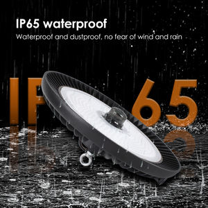 Luminaria LED UFO Anti-Reflejo UGR<19 200lm/W IP65 para Techos Altos, Alto CRI Ra80 150W 200W, Iluminación para Talleres, Sin Parpadeo - Product Image 4