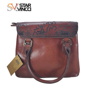 Sacs à main pour femmes exclusifs <span class=keywords><strong>de</strong></span> créateur Porte-documents classique en cuir véritable rétro - Product Image 2